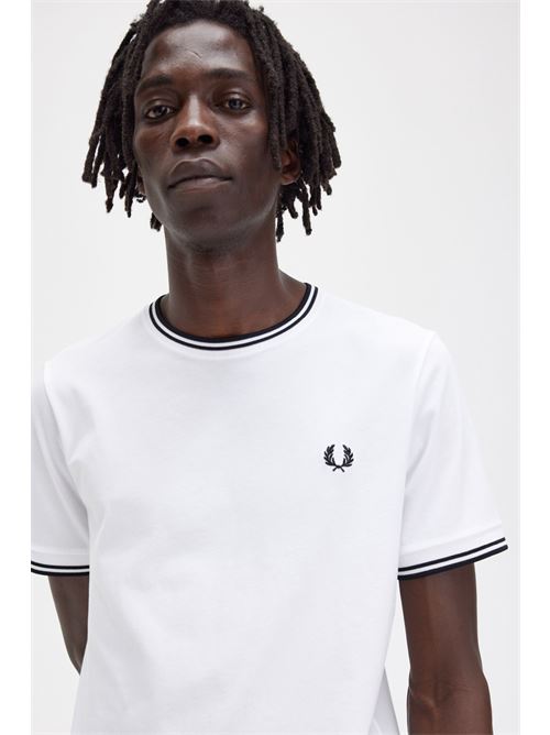 t-shirt con bordino Fred Perry | M1588100